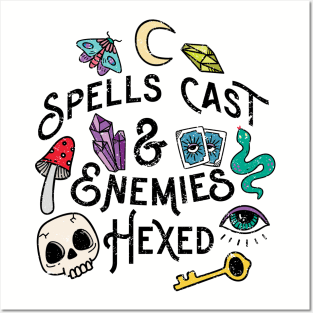 Spells Cast & Enemies Hexed Posters and Art